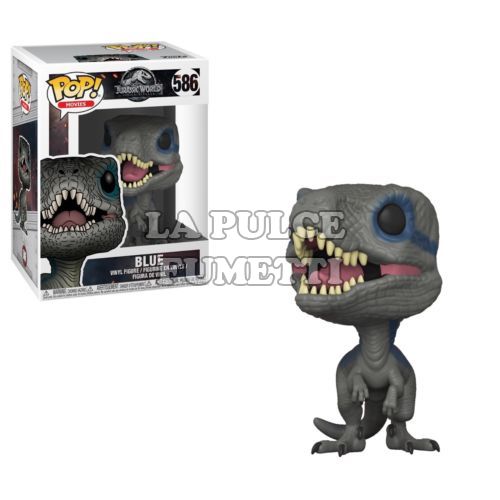 JURASSIC WORLD: BLUE - VINYL FIGURE #   586 - POP FUNKO MOVIES